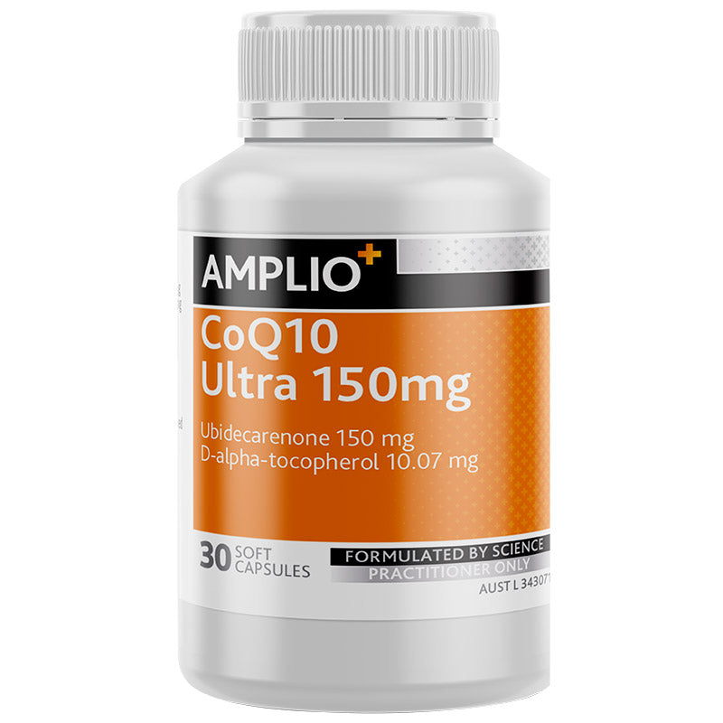 Amplio CoQ10 Ultra 150mg 30 Softgel Capsules