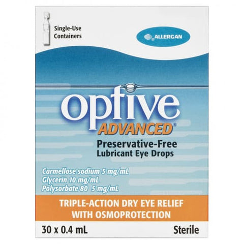 OPTIVE ADVANCED® Preservative-Free Eye Drops