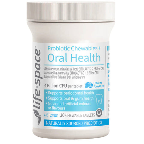 Life-Space Probiotics Plus Oral Health 30 Chewables