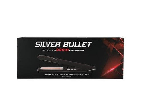 Silver Bullet Titanium 2201R Euphoria Infrared Straightener 25mm - Black