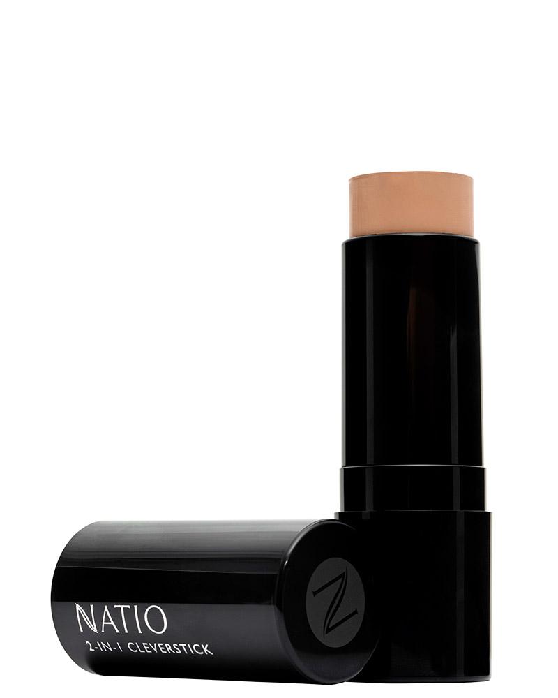 Natio Cleverstick 2-in-1 - Beige 15g