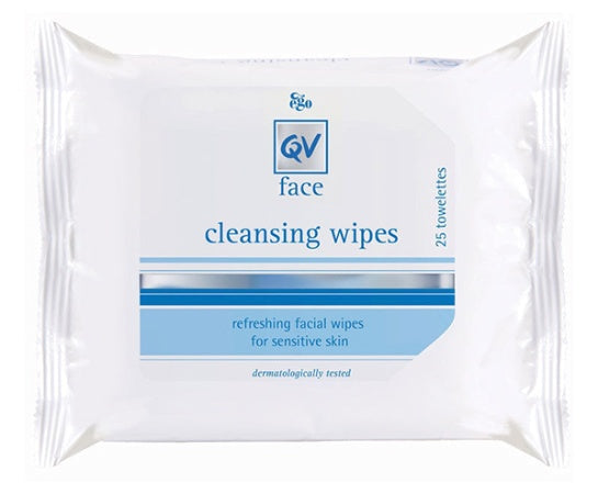 Ego QV Face Cleanser Wipes 25 Pack