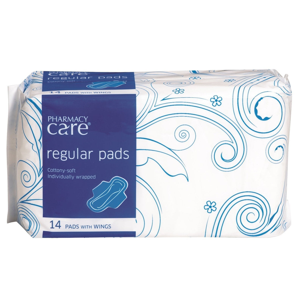 Pharmacy Care Regular Pads 14 Pack