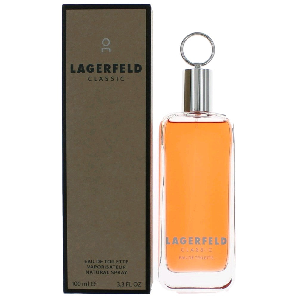 Karl Lagerfeld Paris Classic Eau de Toilette, Perfume for Women, 3.3 Oz