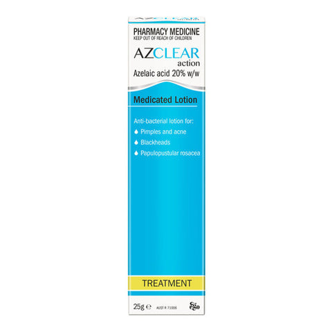 Azclear Action Medicated Lotion 25g