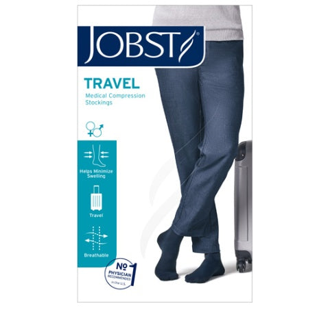 Jobst Travel Sock Black Size 4