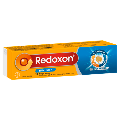 Redoxon Immunity Triple Action Orange Flavour