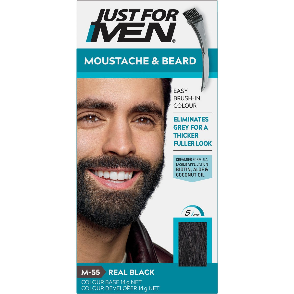 Just for Men Beard Colour - Real Black