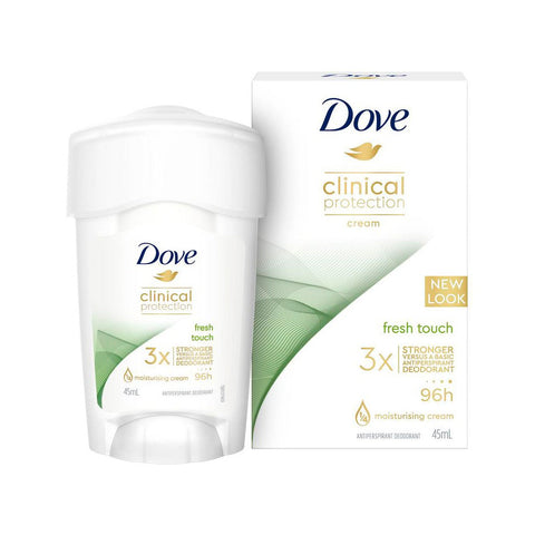 Dove for Women Clinical Protection Antiperspirant Deodorant Fresh Touch Cream 45ml