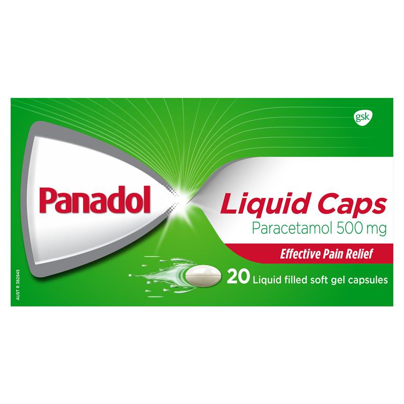 Panadol Liquid Capsules 20