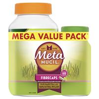 Metamucil Capsules Value Bundle 300 Capsules + 100 Capsules
