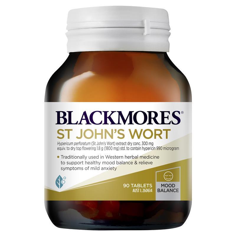 Blackmores St Johns Wort Mood Support 90 Tablets