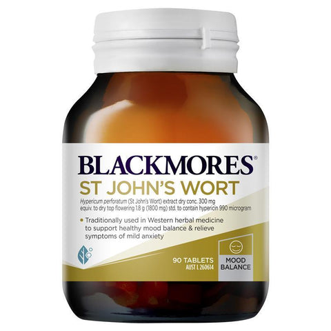 Blackmores St Johns Wort Mood Support 90 Tablets