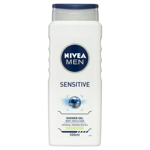 Nivea For Men Sensitive Shower Gel 500ml