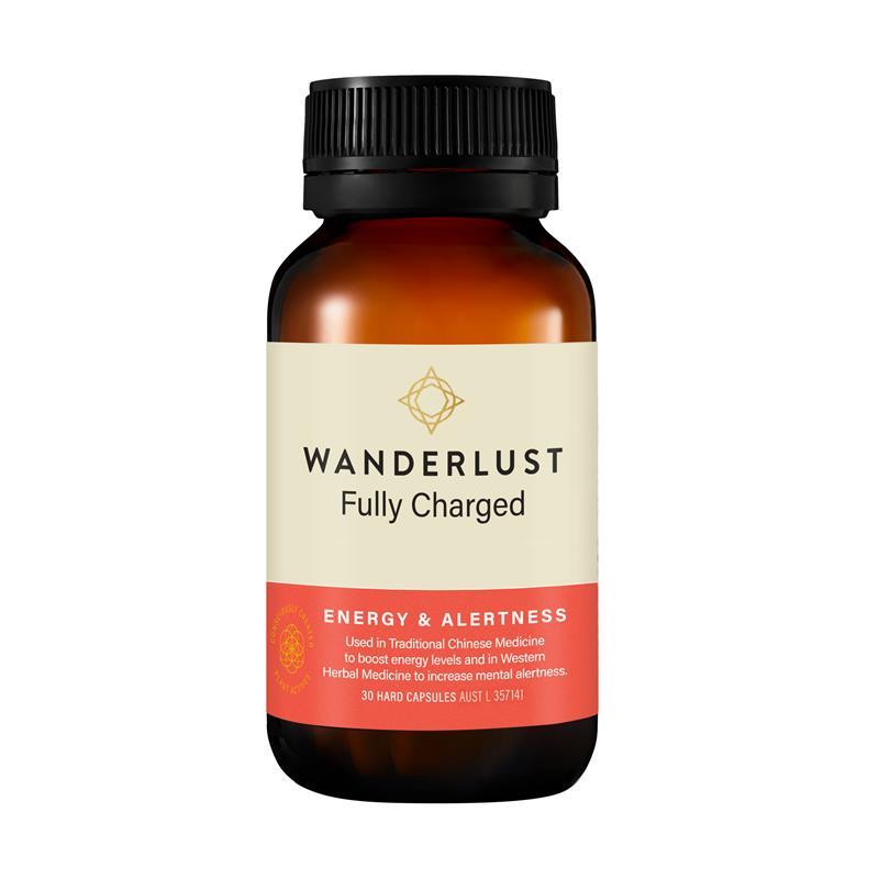 Wanderlust Fully Charged 30 Capsules