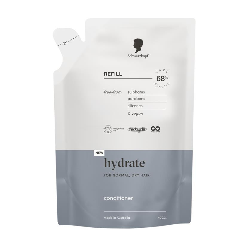 Schwarzkopf Sustainable Hydrate Conditioner Refill 400ml