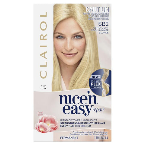 Clairol Nice N Easy Repair - SB2 Ultra Light Cool Summer Blonde