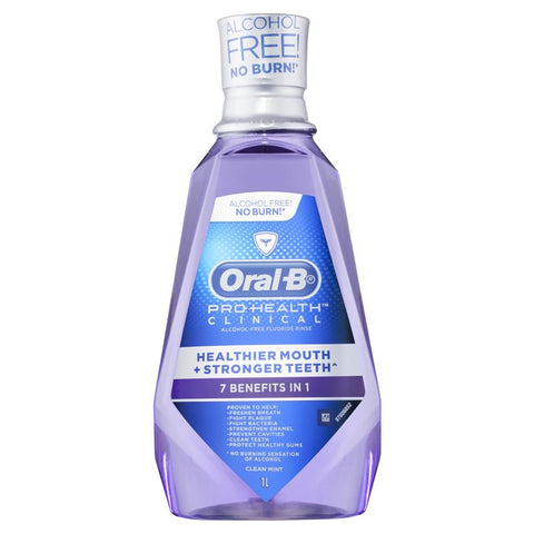 Oral B Clinicals Mouth Rinse 1 Litre
