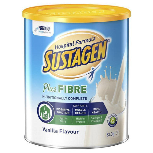 Sustagen Hospital Formula + Fibre 840g Vanilla