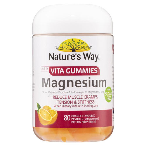 Nature's Way Adult Vita Gummies Magnesium (80 Gummies)