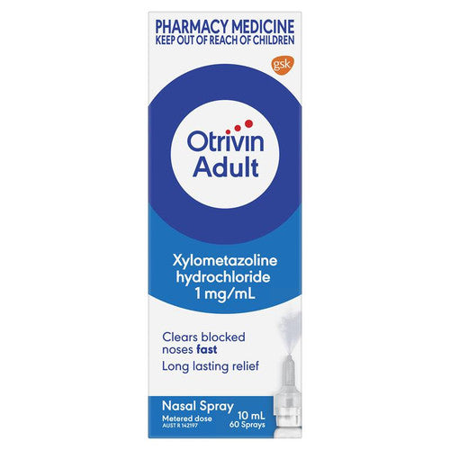 Otrivin Adult Nasal Spray 10ml