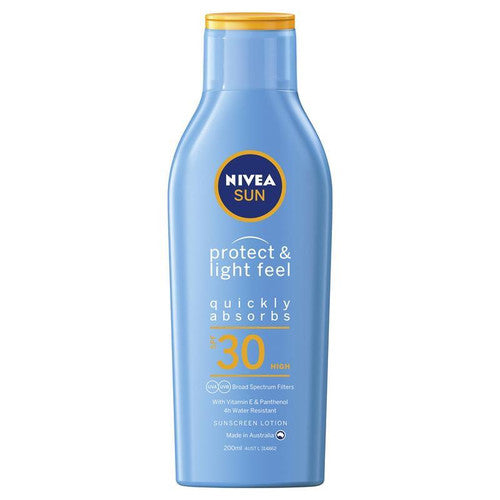 NIVEA Sun Protect & Light Feel SPF30 Sunscreen Lotion 200ml