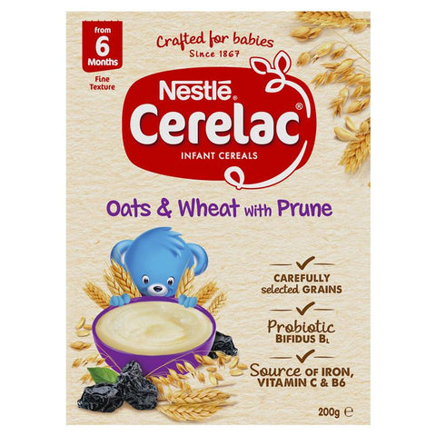 CERELAC INF CEREAL OAT & PRUNE FOOD
