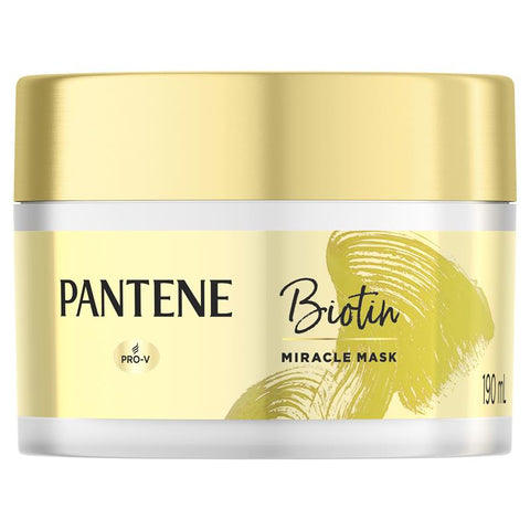 Pantene Miracle Hair Mask Jar Biotin Nourish 190ml