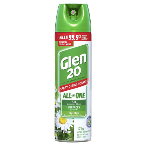 Glen 20 Country Scent Disinfectant Spray 175g