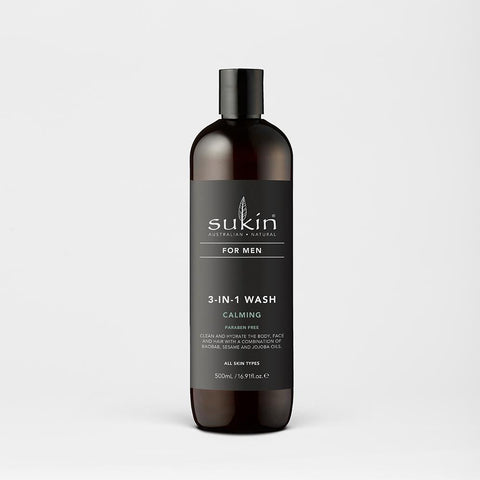 Sukin For Men 3-In-1 Wash Calming 500mL