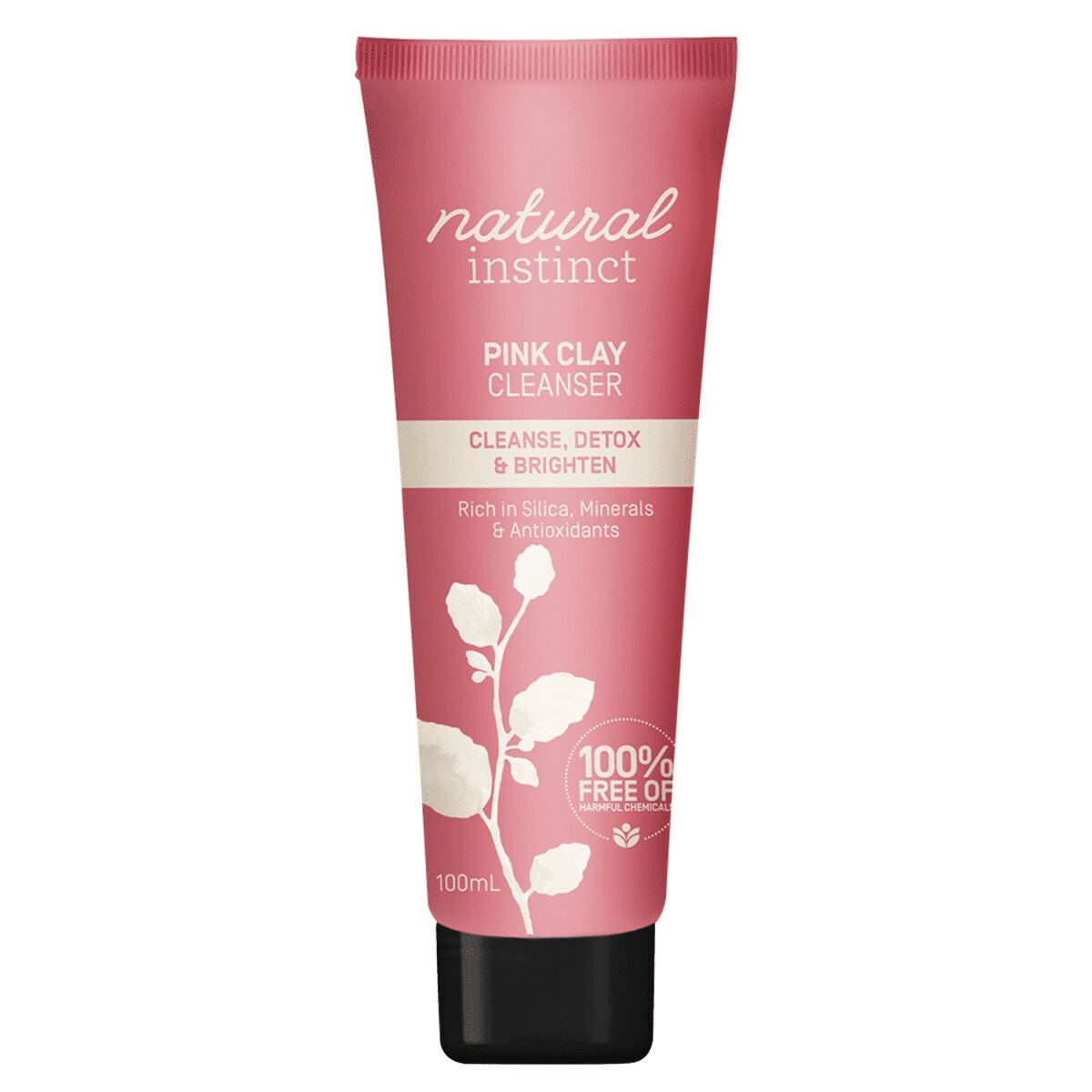 Natural Instinct Pink Clay Cleanser 100ml