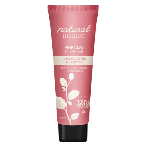 Natural Instinct Pink Clay Cleanser 100ml