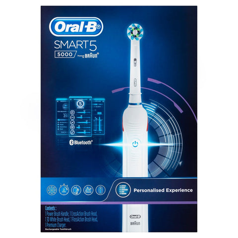 Oral-B Smart 5 5000 White Electric Toothbrush