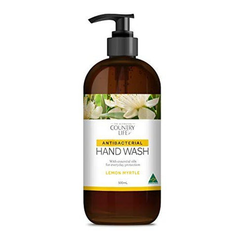 Country Life Anti-Bacterial Hand Wash Lemon Myrtle 500ml