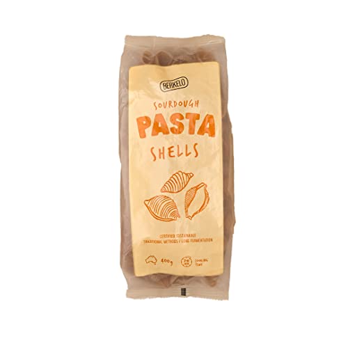 BERKELO Sourdough Pasta Wholewheat Shells 400g