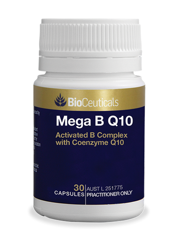 BioCeuticals Mega B Q10 30 Capsules