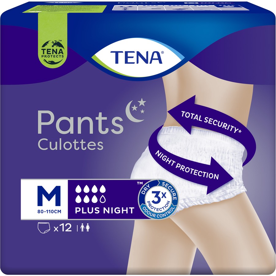 Tena Pant Night Medium 12PK