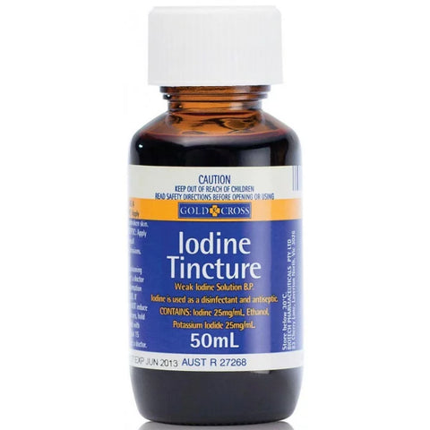 Gold Cross Iodine Tincture 50mL