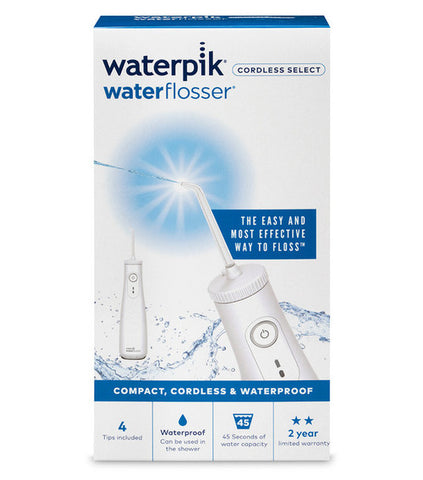 Waterpik Cordless Select Waterflosser White 1 Pack