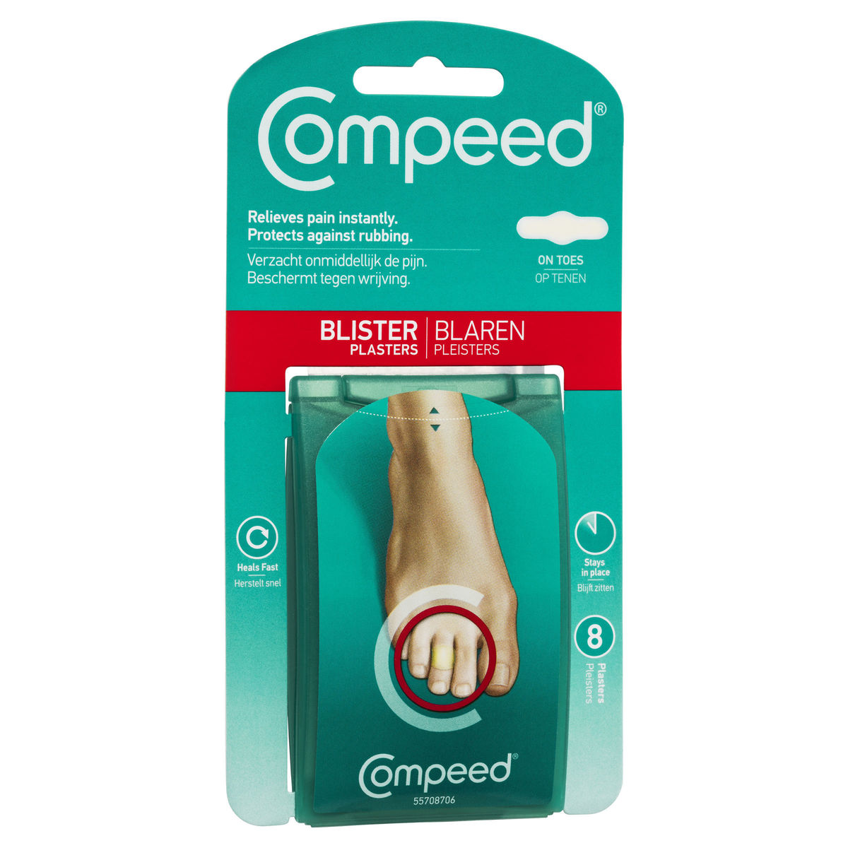 Compeed Blister Toes - 8 Plasters