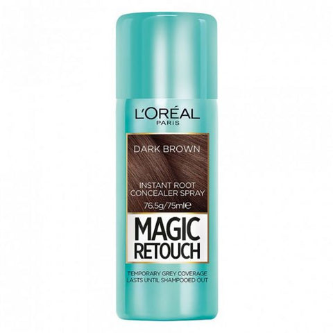 L'Oreal Magic Retouch Hair Spray Dark Brown 75mL