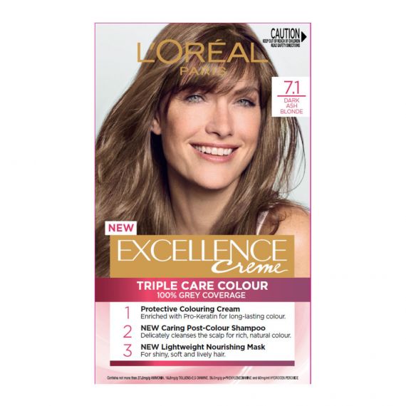 L'Oreal Excellence 7.1 Dark Ash Blonde