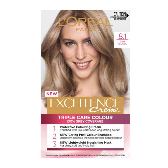 L'Oreal Excellence 8.1 Ash Blonde