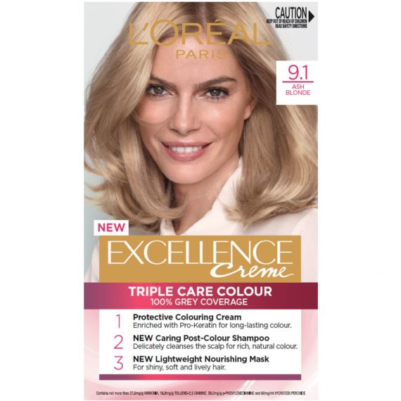 L'Oreal Excellence 9.1 Light Ash Blonde