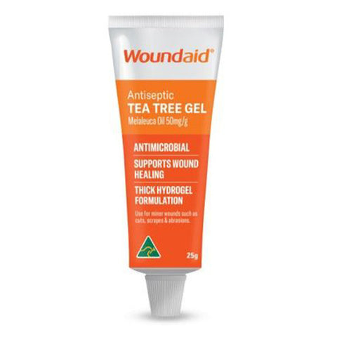 Mundicare Woundaid Antiseptic Tea Tree Gel 25g