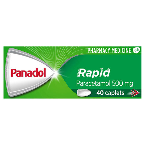 Panadol Rapid Paracetamol 500mg 40 Caplets