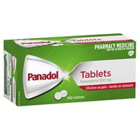 Panadol Paracetamol Pain Relief Tablets 500mg 100