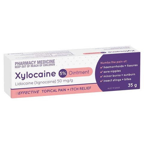 XYLOCAINE OINTMENT 5% 35G