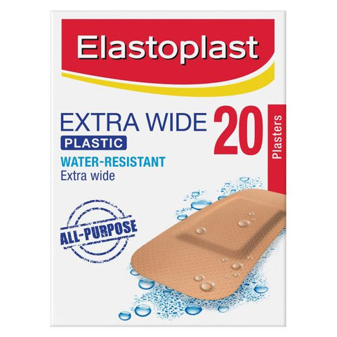 Elastoplast Plastic Extra Wide 20 Pack