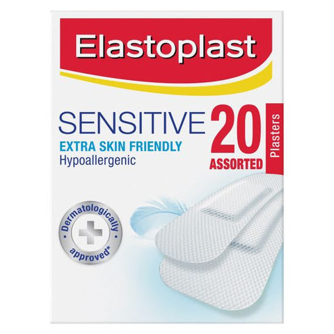 Elastoplast Sensitive Assorted 20 Pack